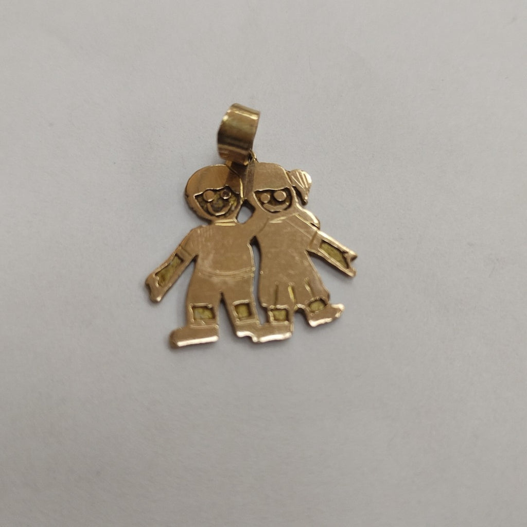 CADENA, CHURUMBELA, DIJE ORO 10 K 3.1 GRMS (SEMINUEVO)