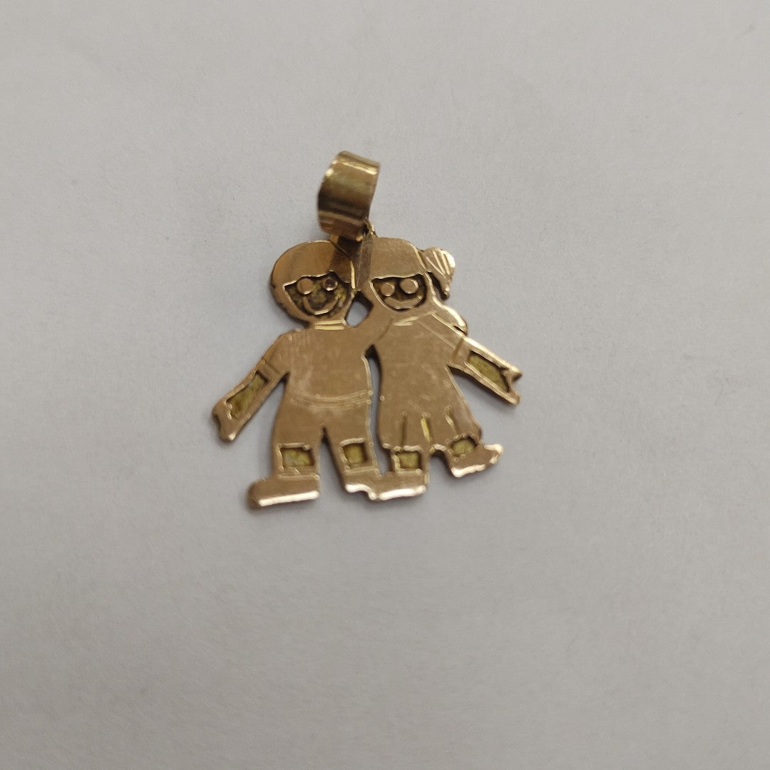 CADENA, CHURUMBELA, DIJE ORO 10 K 3.1 GRMS (SEMINUEVO)
