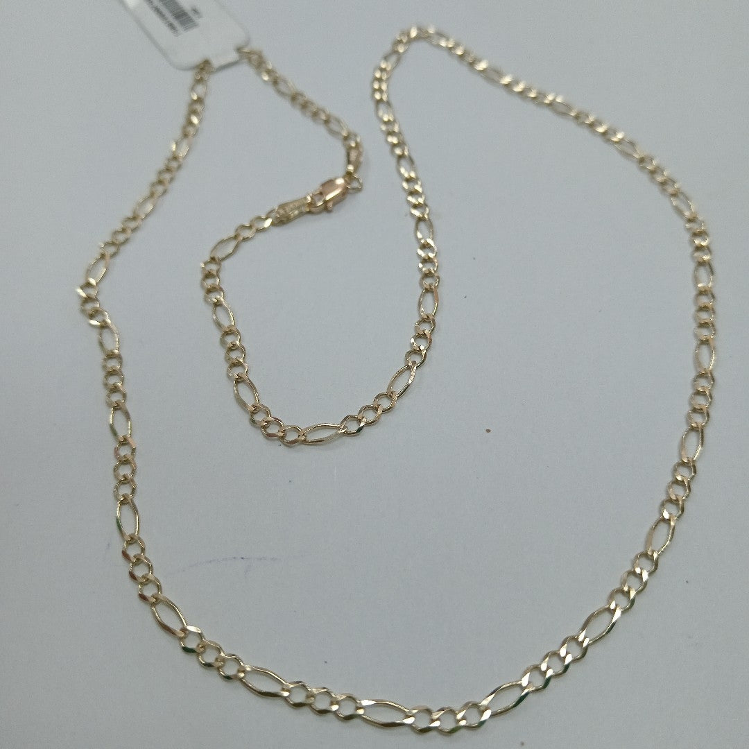 CADENAS TEJIDO 3X1 ORO 10K 50 CM 4.1 GR (NUEVO)