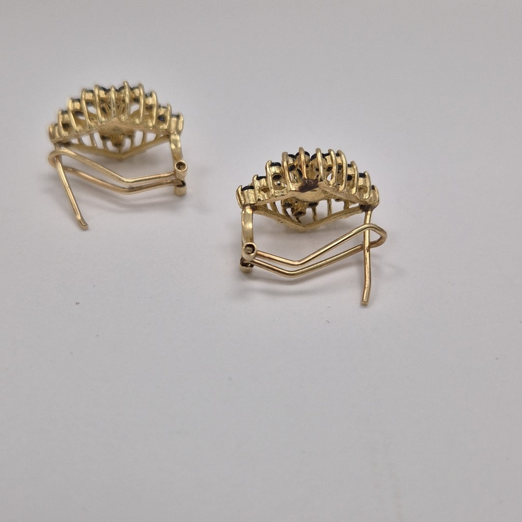 ARETES PAR ORO 14 K 4,80 GRMS (SEMINUEVO)