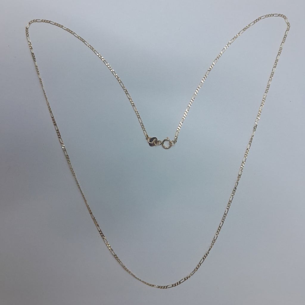 CADENAS TEJIDO 3X1 ORO 14K 55 CM 2.4 GR (NUEVO)