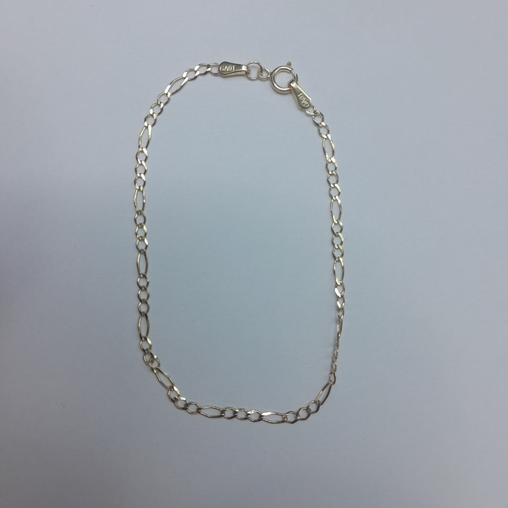 PULSERAS TEJIDO 3X1 ORO 10K 18 CM 1 GR (NUEVO)