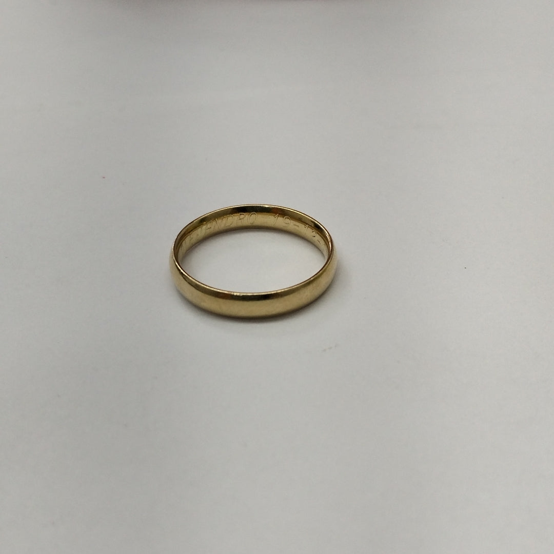 ARGOLLA ORO 14 K 2.4 GRMS (SEMINUEVO)