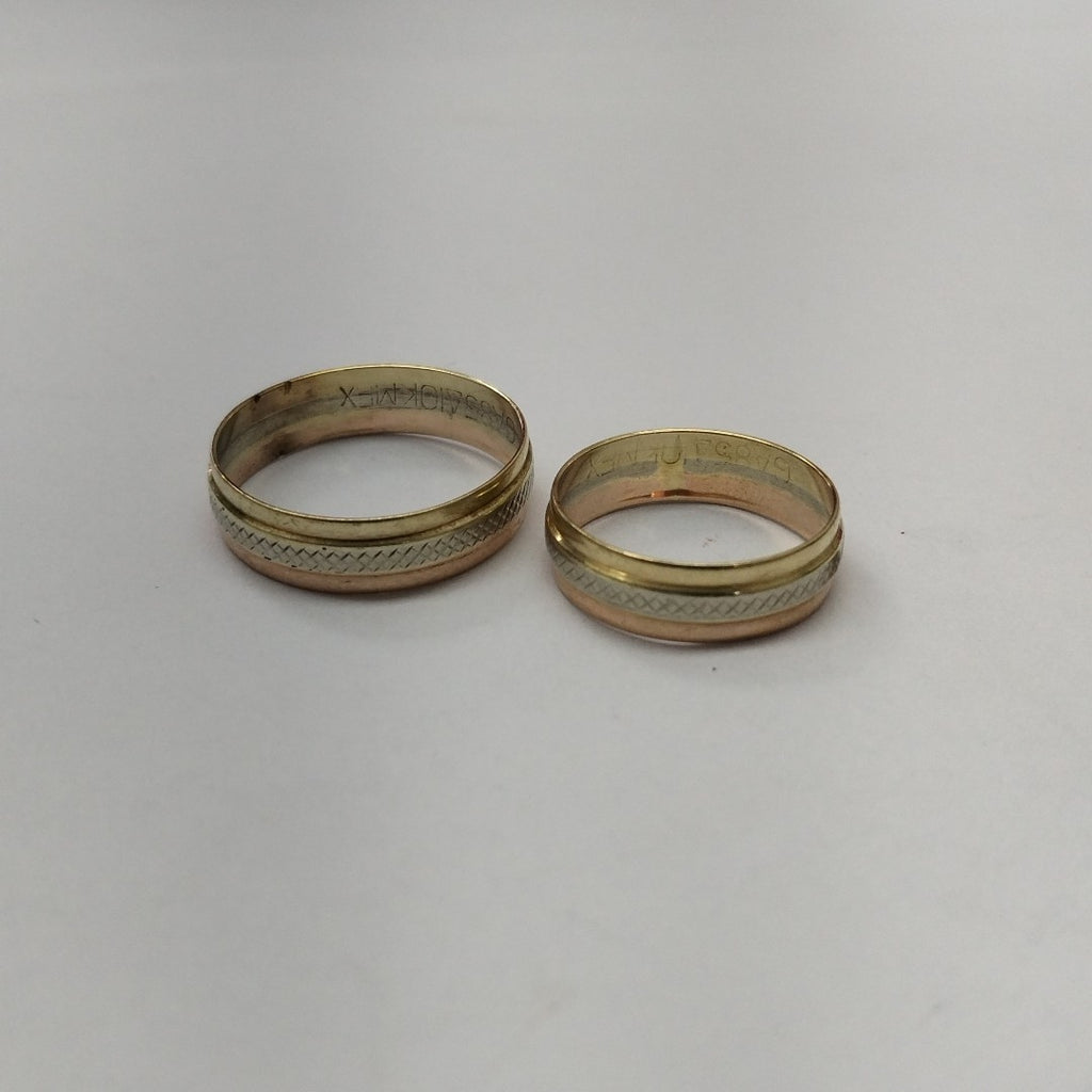 ARGOLLA ORO,ORO BLANCO MUY BAJO,ORO COMBINADO 10 K 2,40 GRMS (SEMINUEVO)