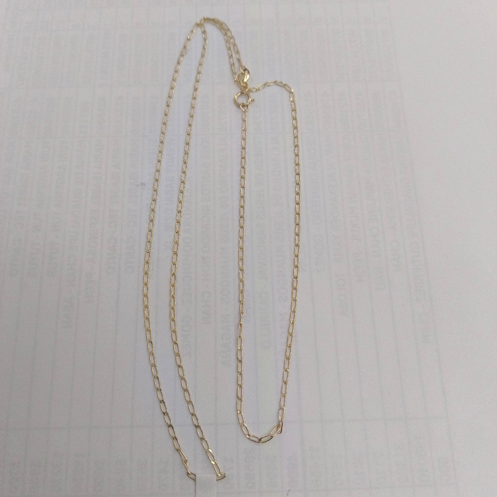 CADENAS TEJIDO ESLABONES ORO 10K 60 CM 2 GR (NUEVO)