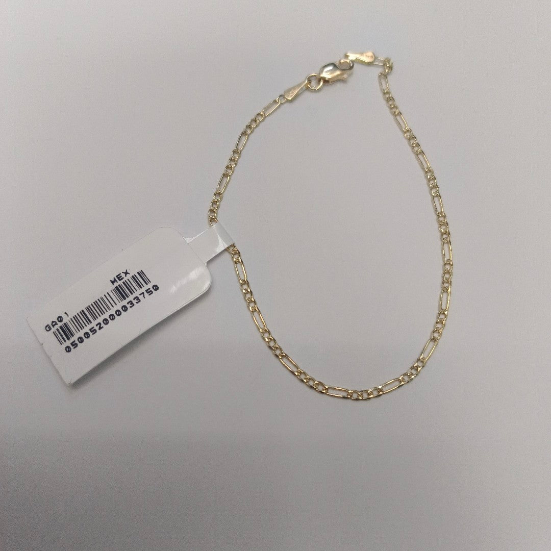 PULSERAS 3X1 ORO 14K 18 CM 1.5 GR (NUEVO)
