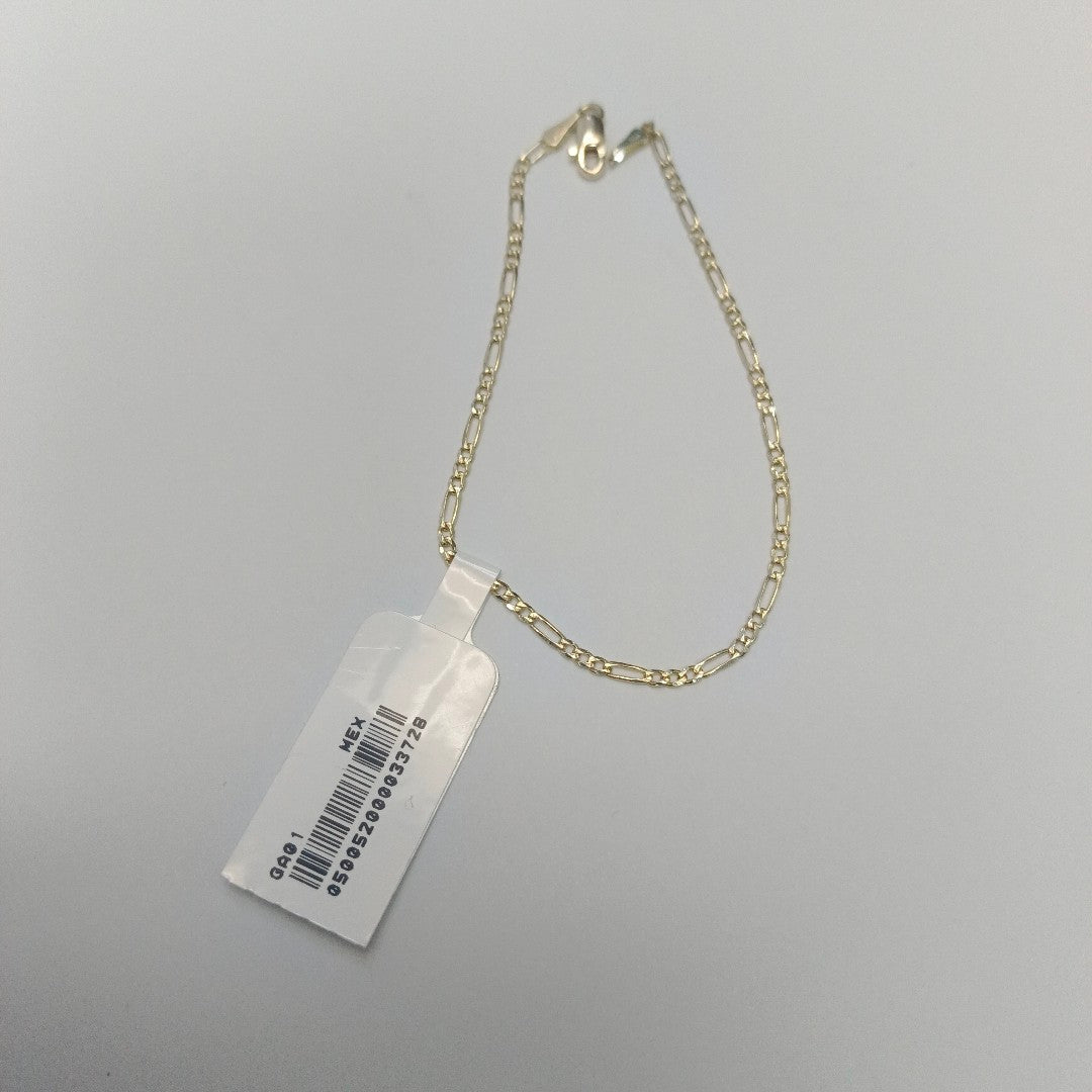 PULSERAS 3X1 ORO 14K 18 CM 1.5 GR (NUEVO)