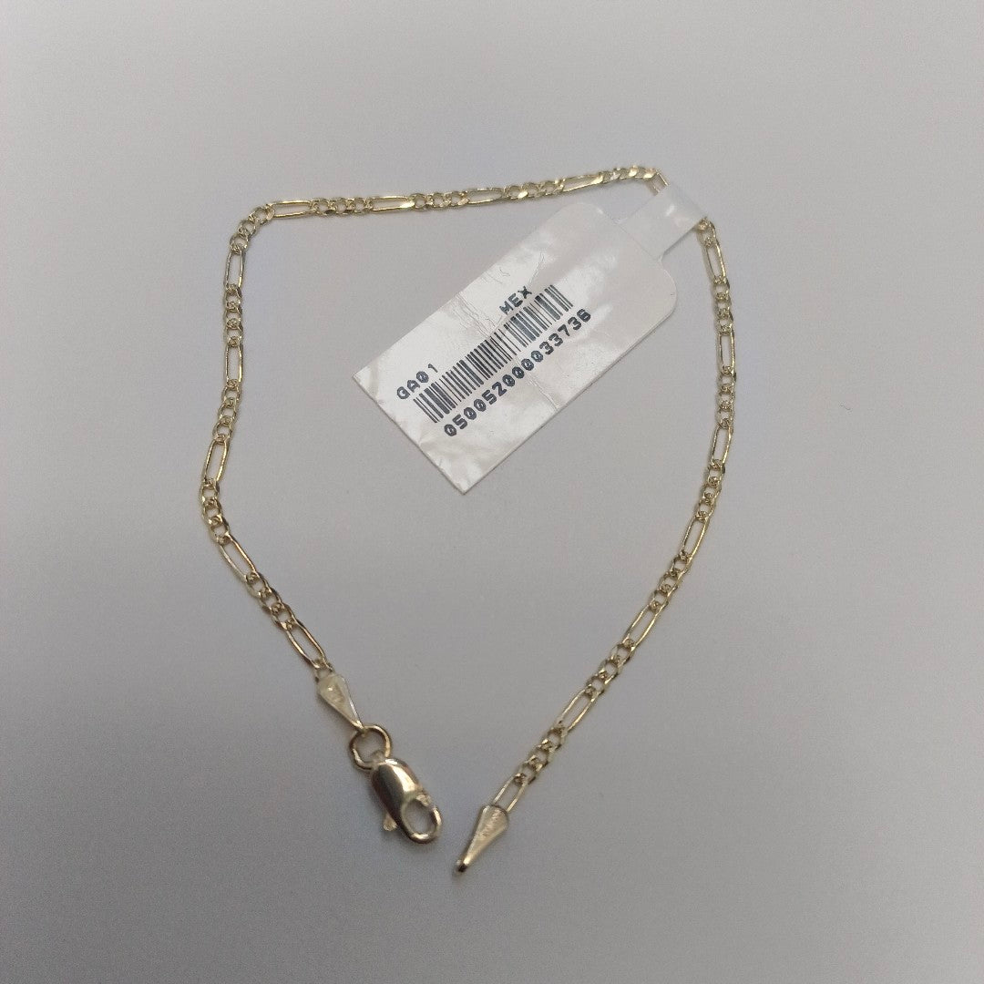 PULSERAS 3X1 ORO 14K 18 CM 1.5 GR (NUEVO)