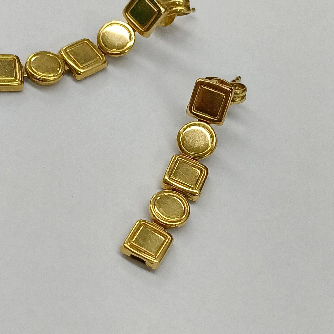 BROQUELES PAR ORO 18 K 4.3 GRMS (SEMINUEVO)