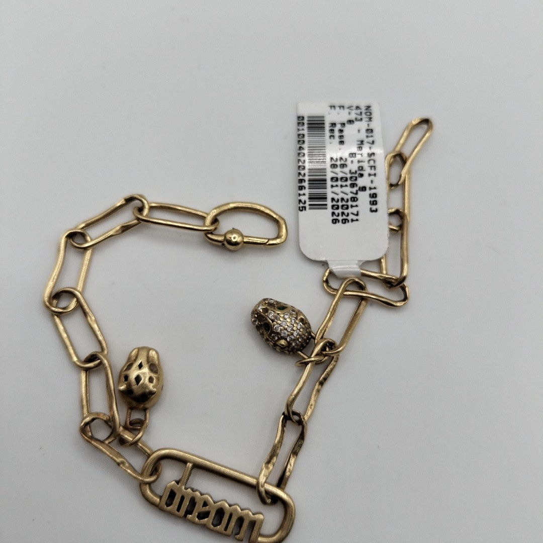 PULSERA ORO 10 K 7.7 GRMS (SEMINUEVO)