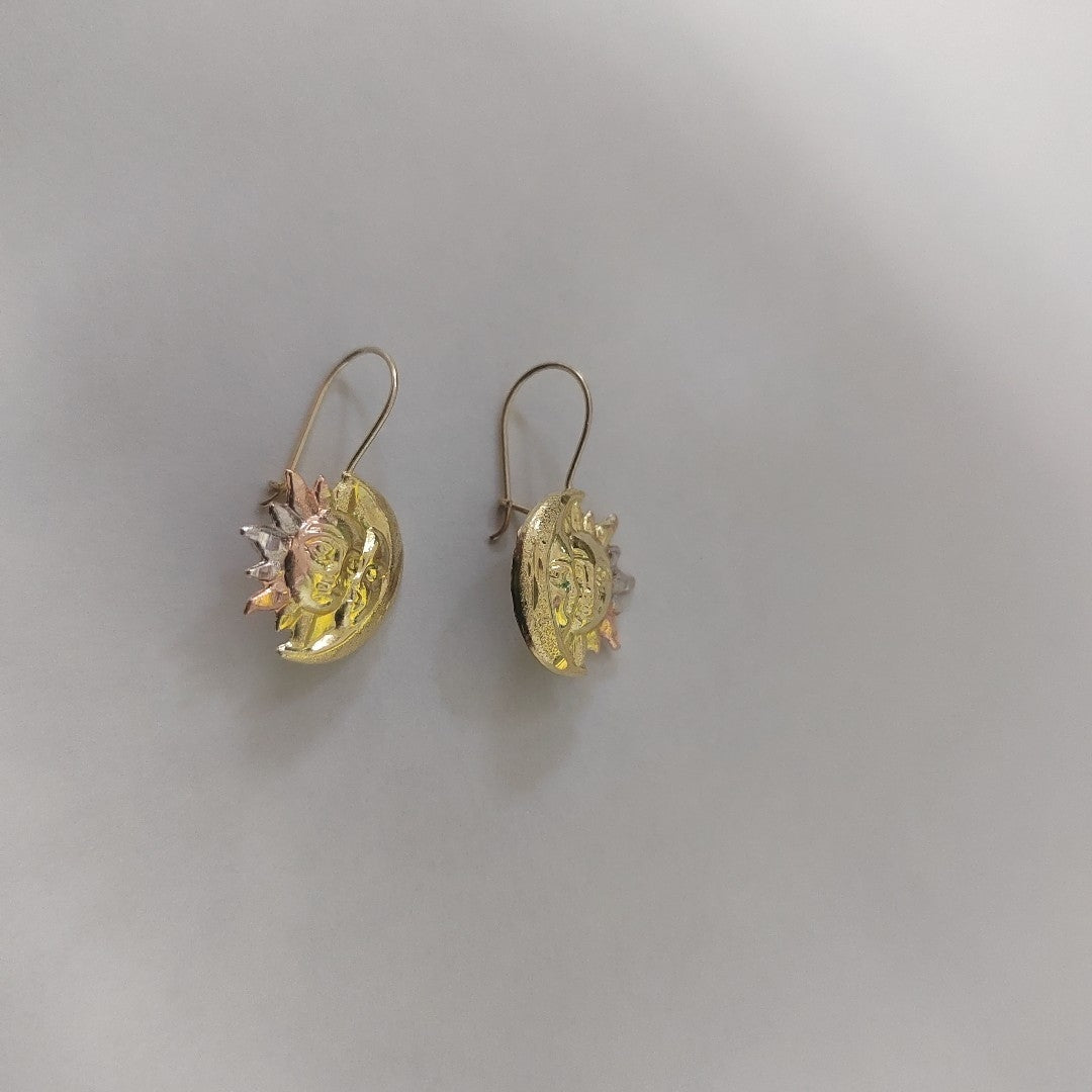 ARETES PAR ORO 10 K 1.1 GRMS (SEMINUEVO)