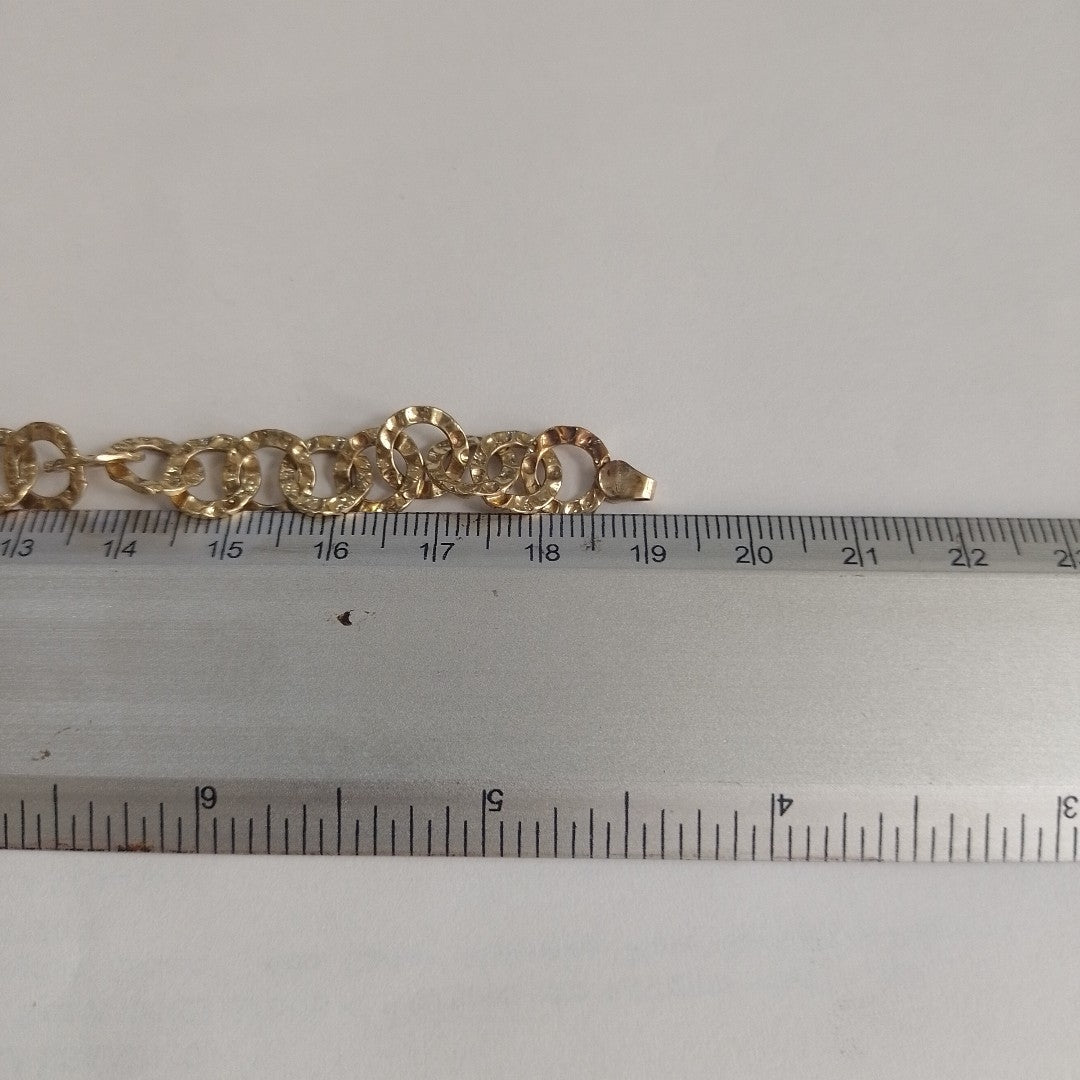 PULSERA, OTRO ORO 14 K 12.4 GRMS (SEMINUEVO)