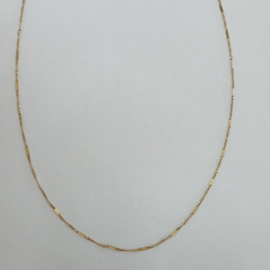CADENA ORO 14 K 1.9 GRMS (SEMINUEVO)