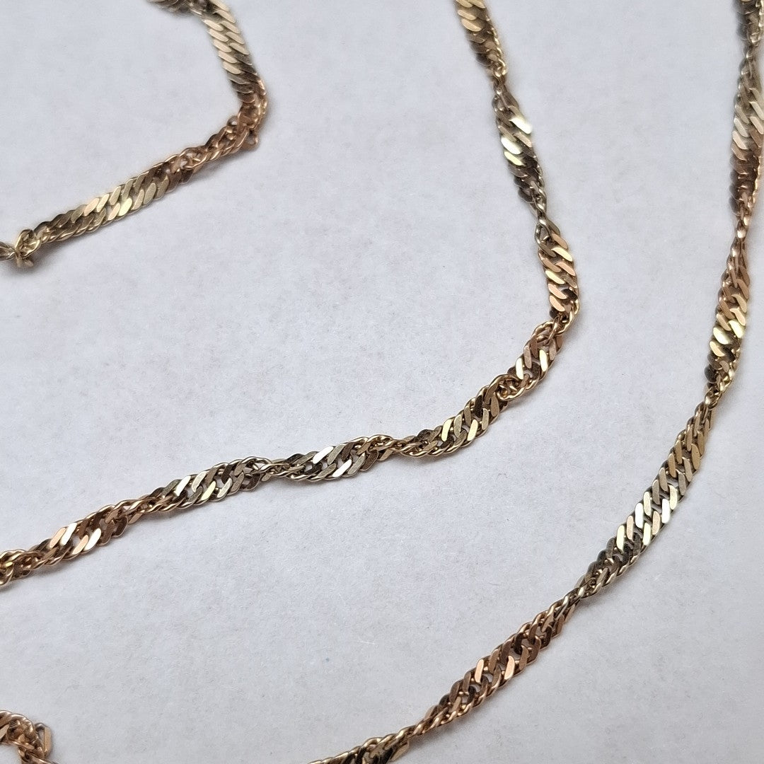 CADENA ORO,ORO COMBINADO 14 K 5,90 GRMS (SEMINUEVO)