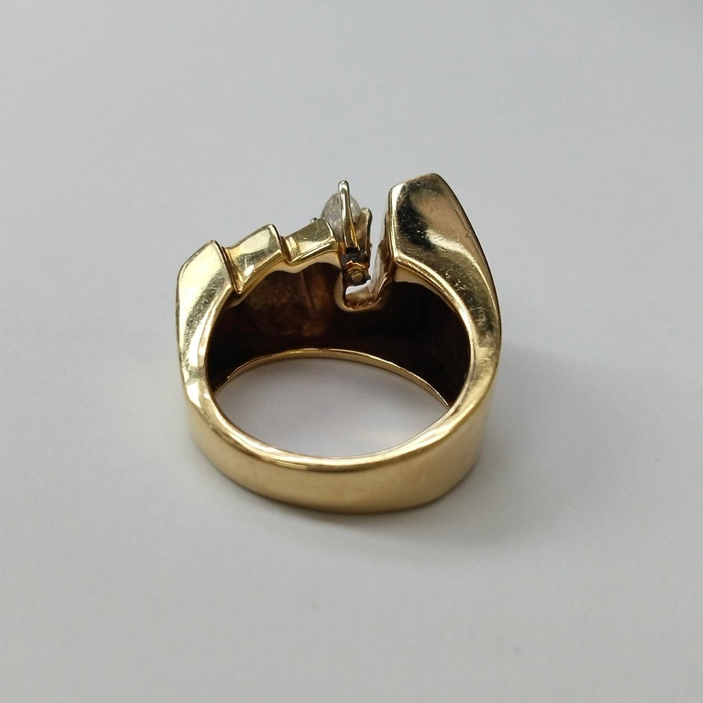 ANILLO ORO 14 K 10,50 GRMS (SEMINUEVO)