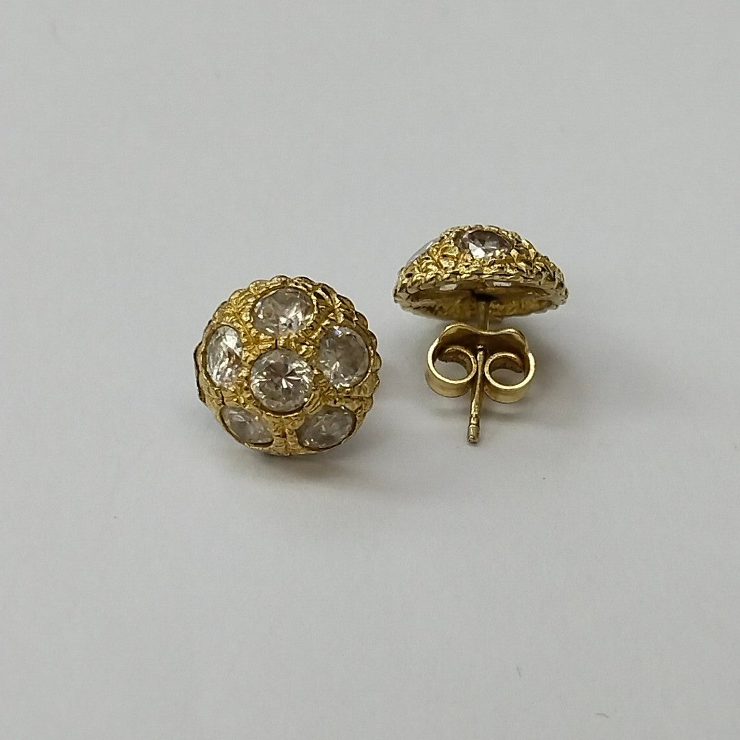 ARETES PAR ORO 14 K 2,80 GRMS (SEMINUEVO)