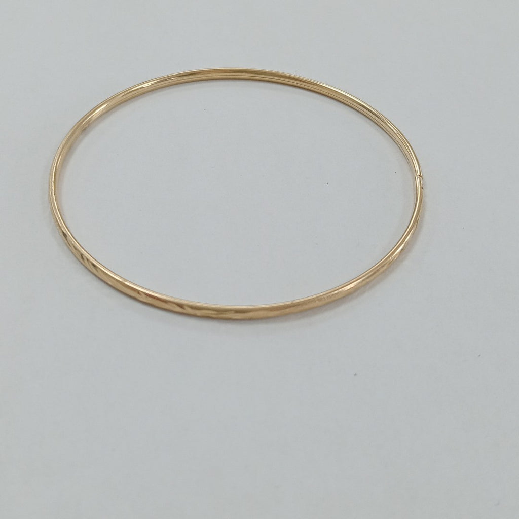 PULSERA RIGIDA ORO 10 K 3.3 GRMS (SEMINUEVO)