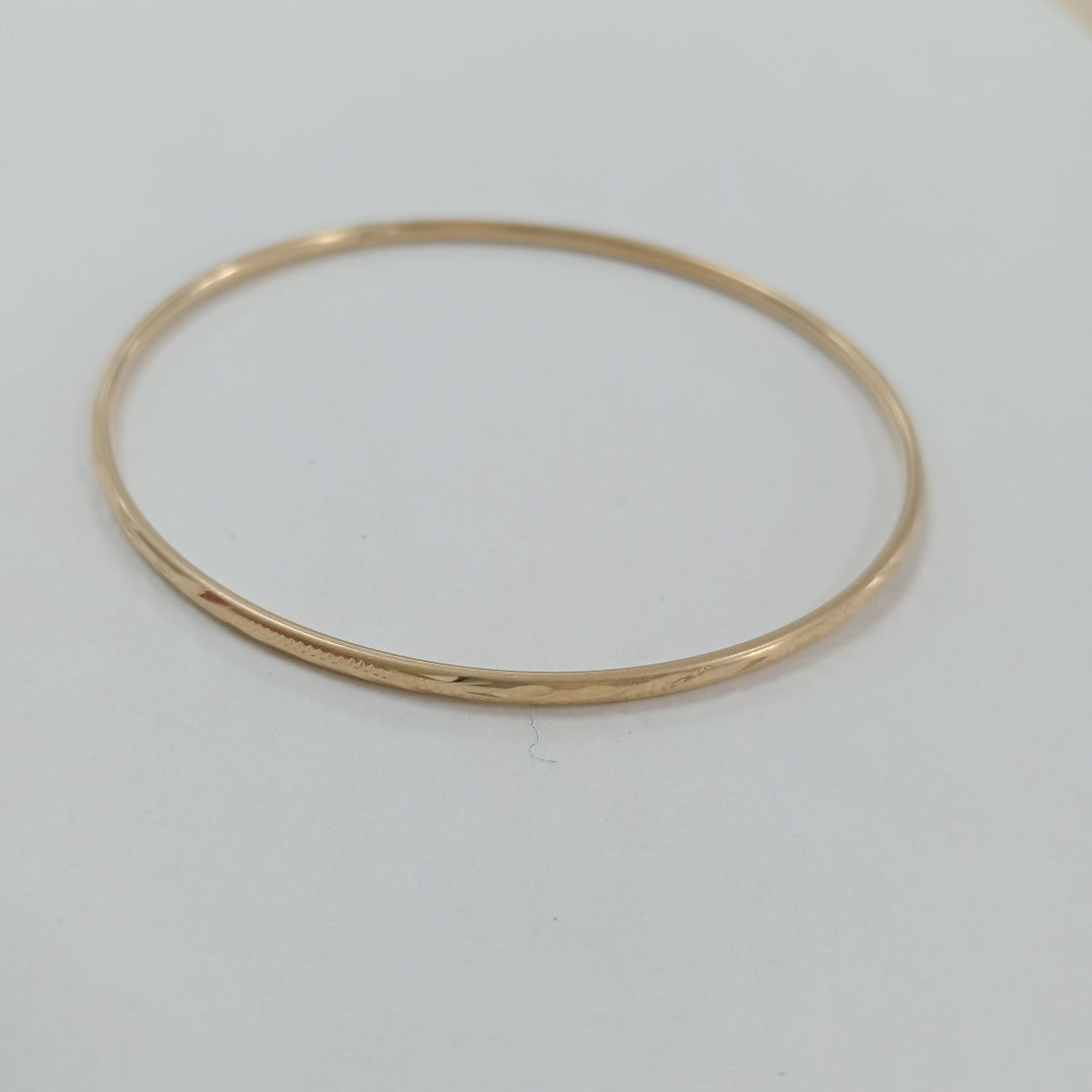 PULSERA RIGIDA ORO 10 K 3.4 GRMS (SEMINUEVO)