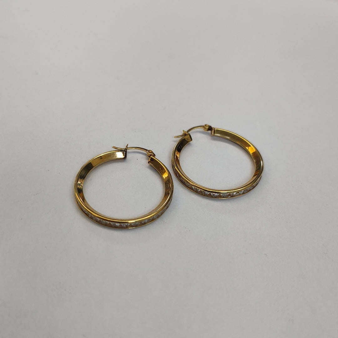 ARRACADAS PAR ORO 10 K 6,10 GRMS (SEMINUEVO)