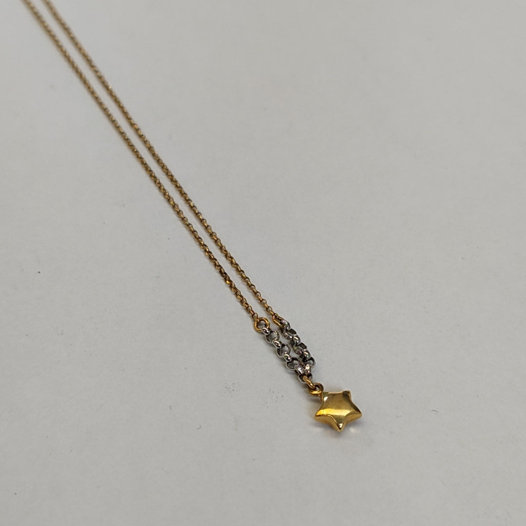 GARGANTILLA ORO COMBINADO 14 K 1,90 GRMS (SEMINUEVO)