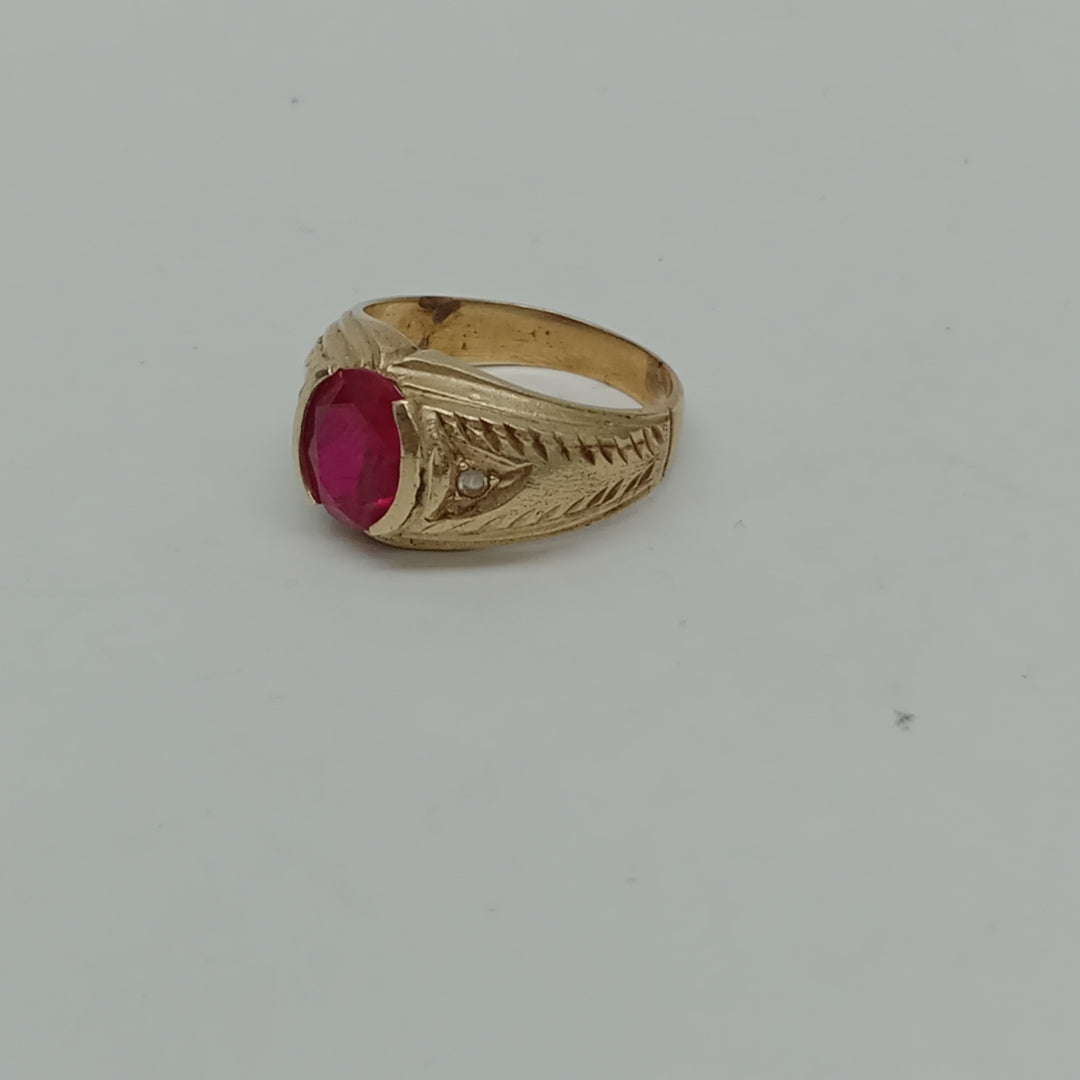 ANILLO ORO 10 K 6,70 GRMS (SEMINUEVO)