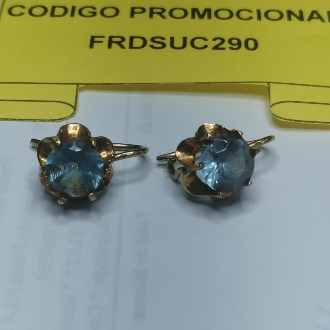 ARETES PAR ORO 10 K 3.5 GRMS (SEMINUEVO)