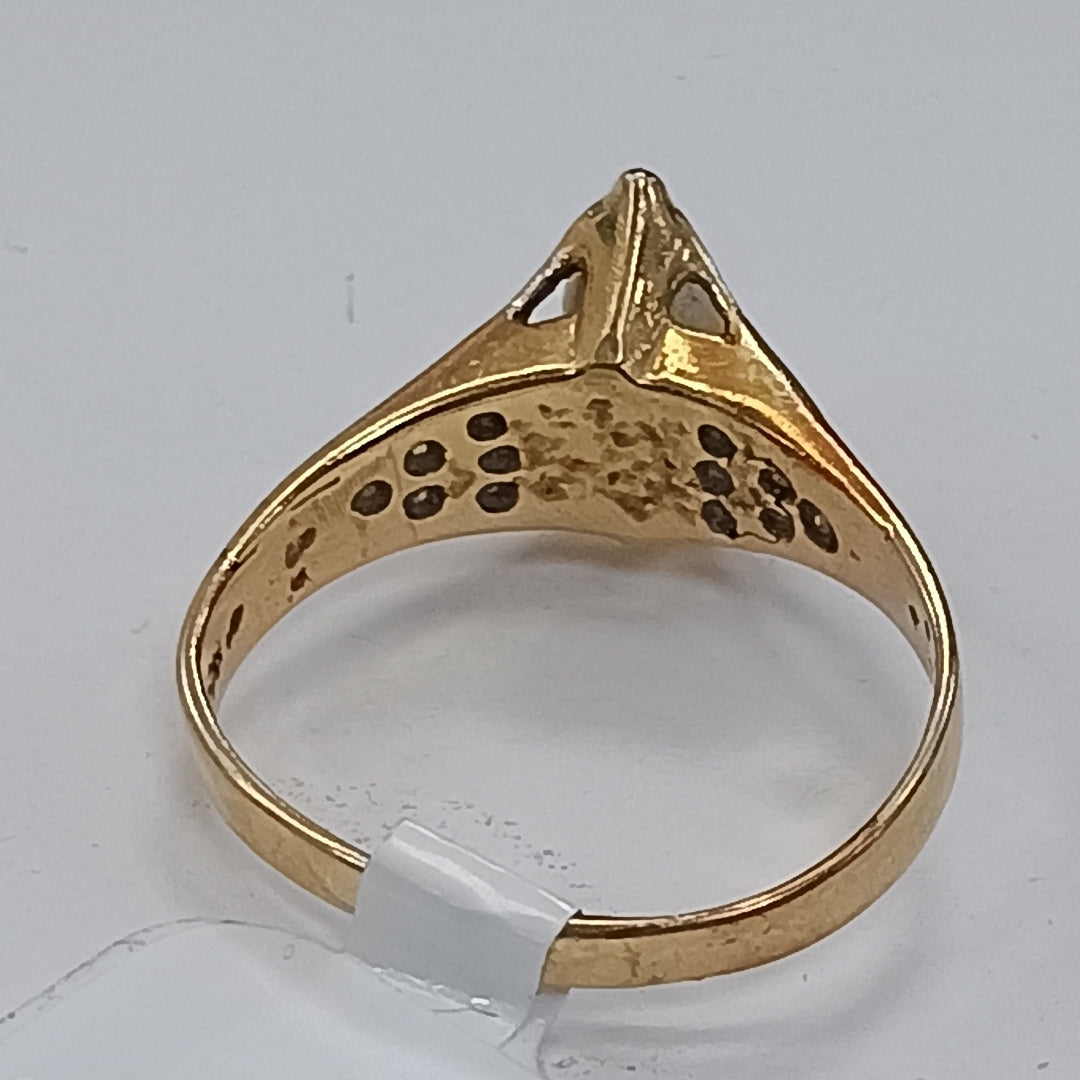 ANILLO ORO 10 K 2,70 GRMS (SEMINUEVO)