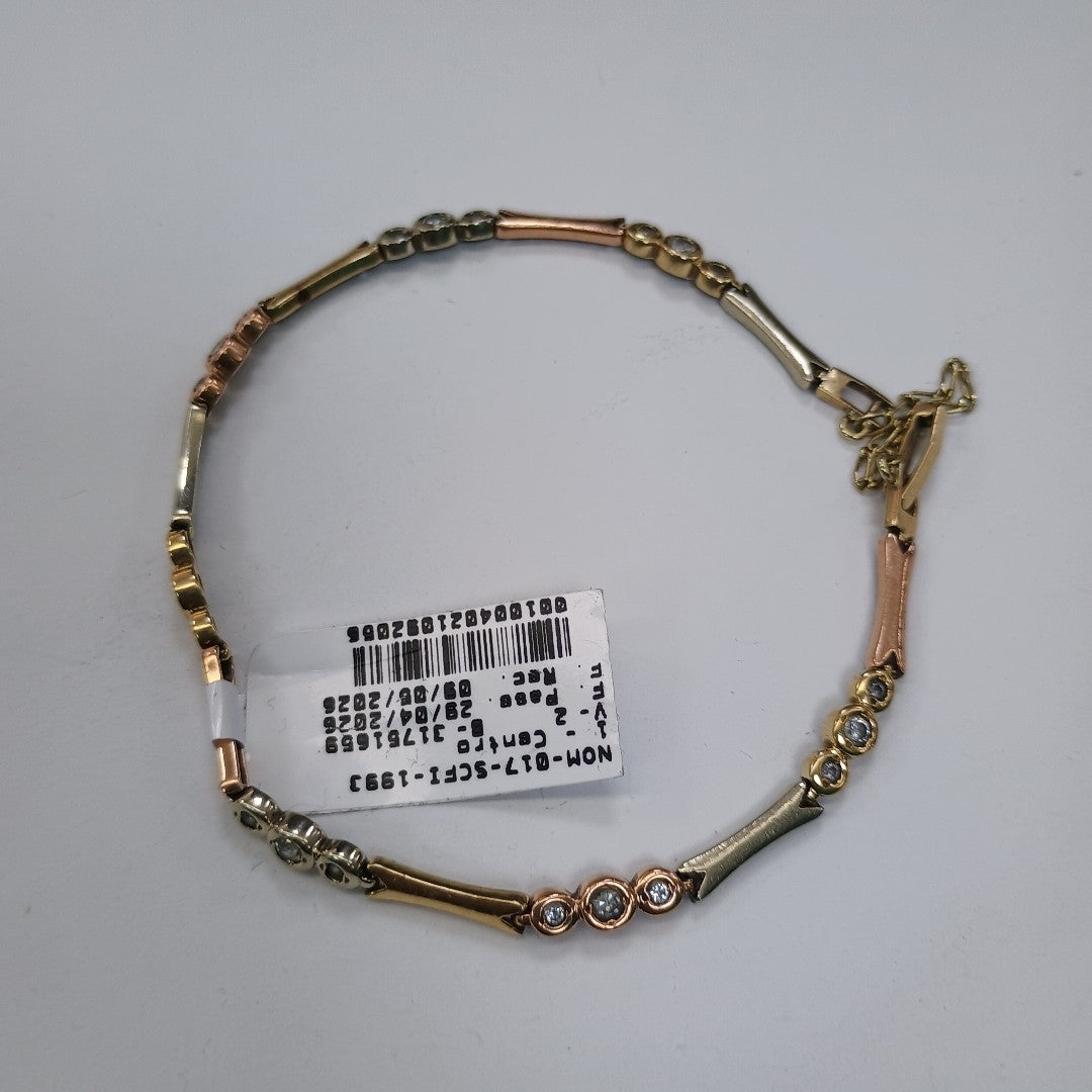 PULSERA ORO 14 K 7.7 GRMS (SEMINUEVO)
