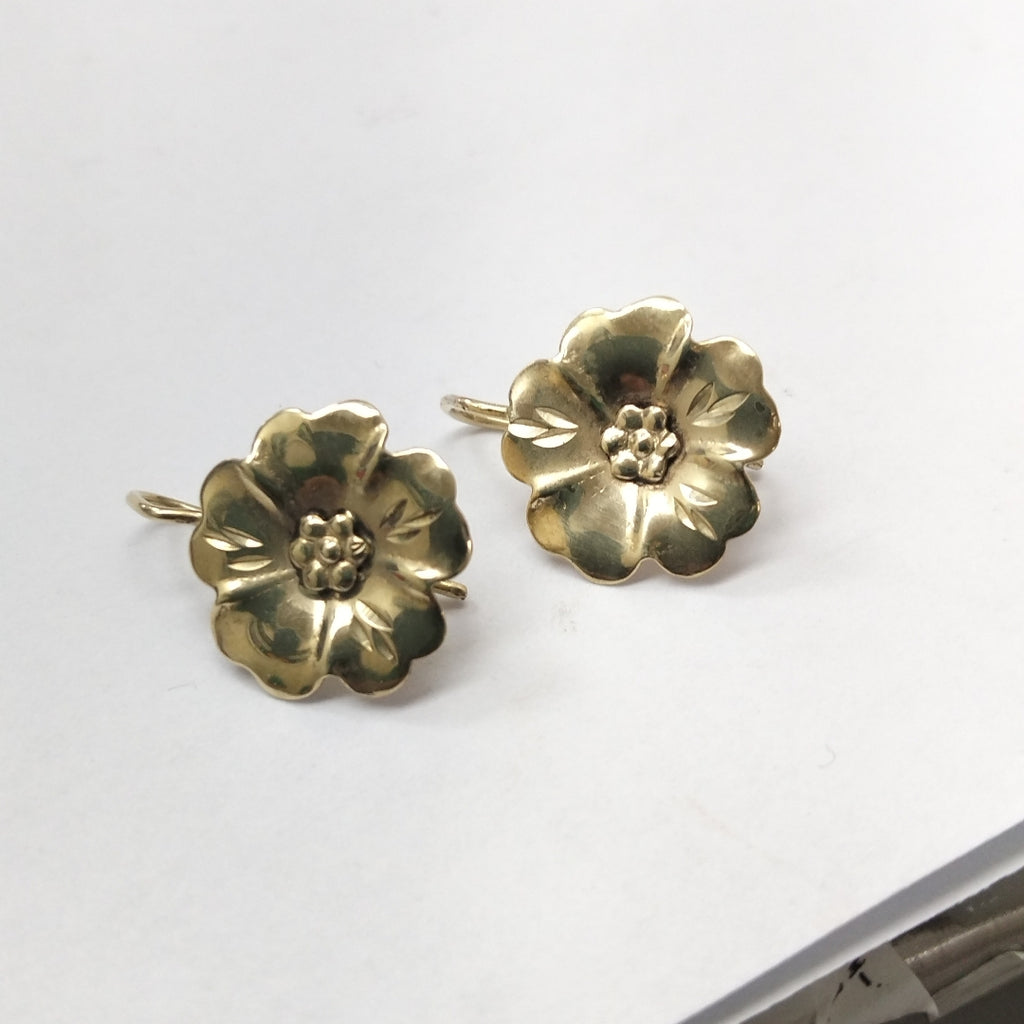 ARETES PAR ORO 10 K 1.8 GRMS (SEMINUEVO)