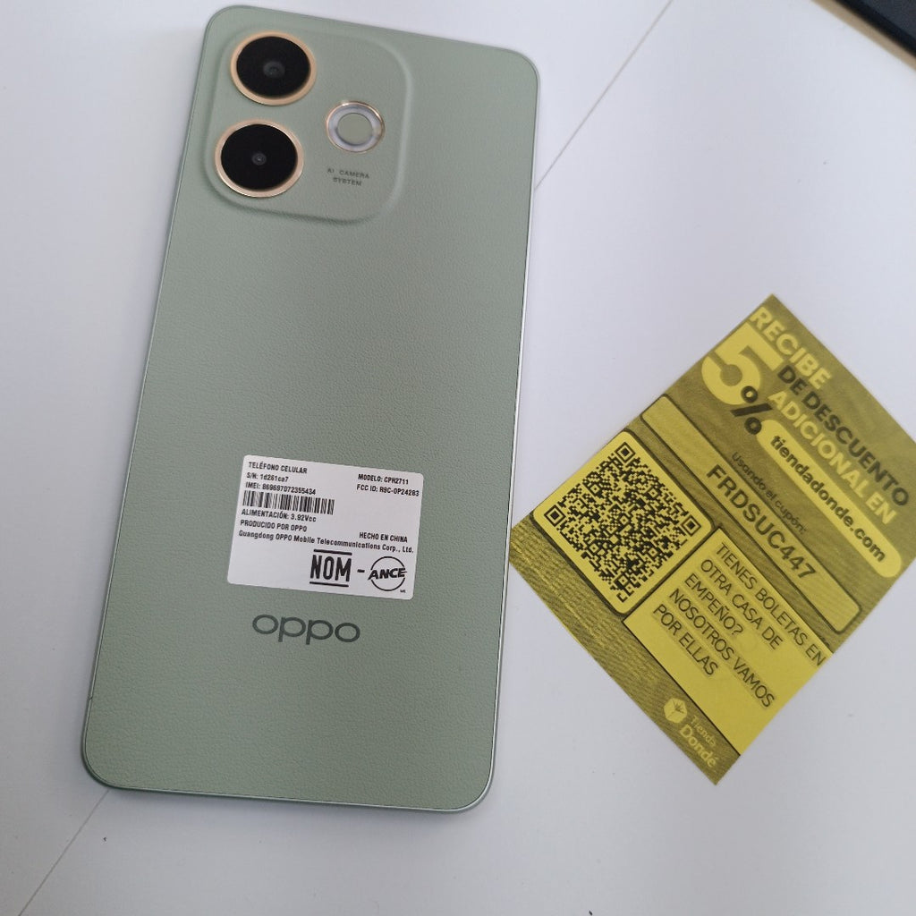 CELULAR OPPO A5 PRO CPH2711 (2025) 256 GB 8 GB RAM (SEMINUEVO)