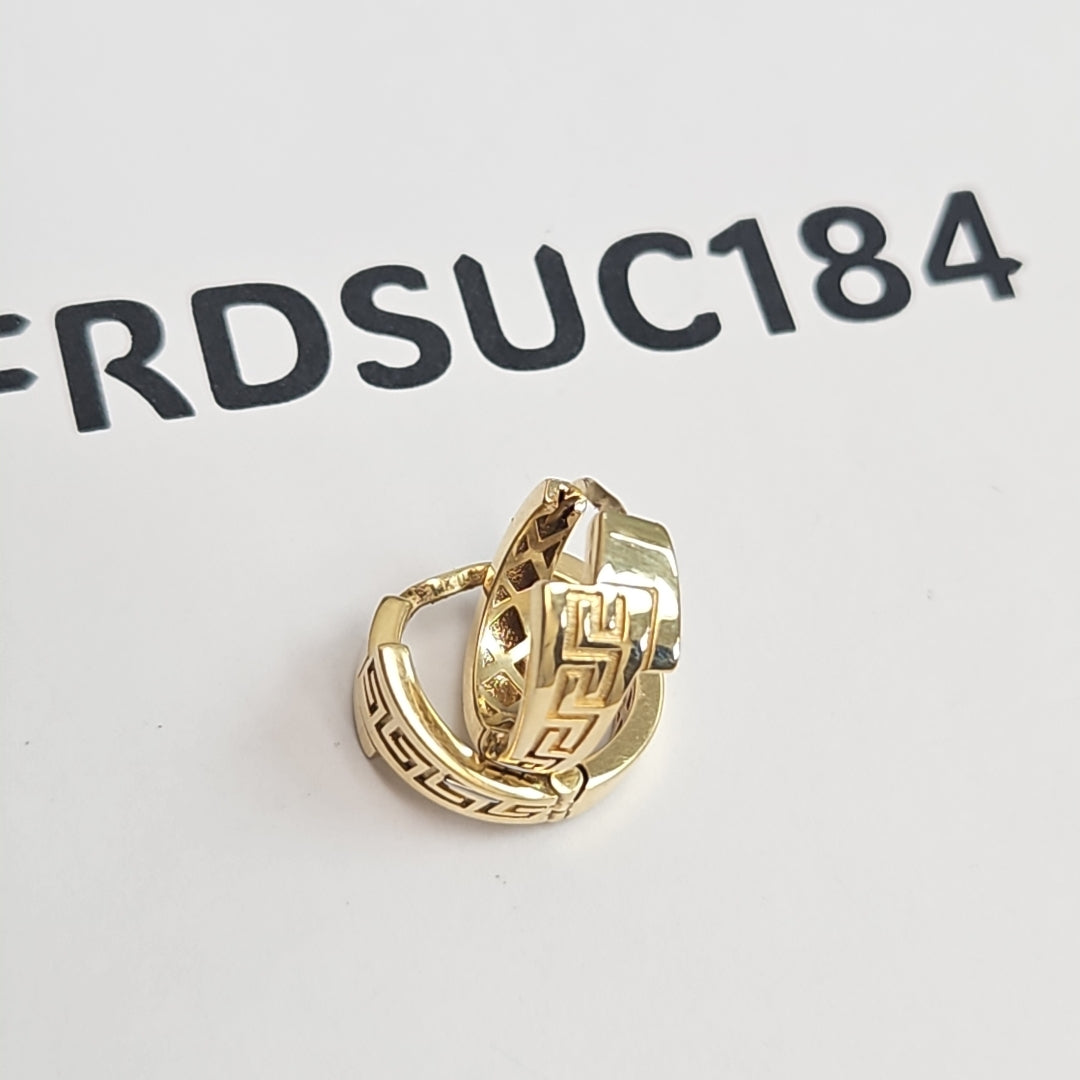 ARRACADAS PAR ORO 14 K 2.9 GRMS (SEMINUEVO)