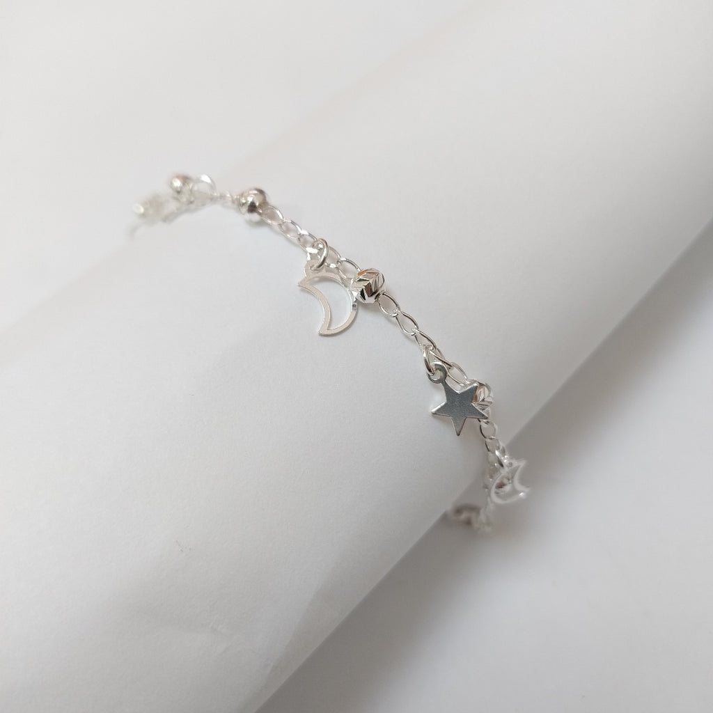 PULSERA TEJIDO TEJIDO ESPECIAL PLATA .925 18 CM 3.1 GR (NUEVO)