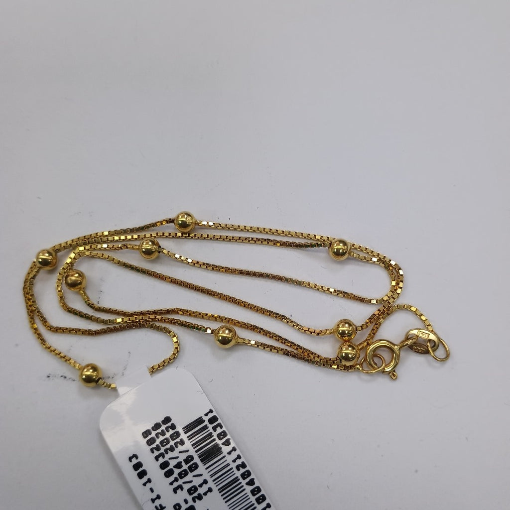 CADENA ORO 14 K 3.4 GRMS (SEMINUEVO)