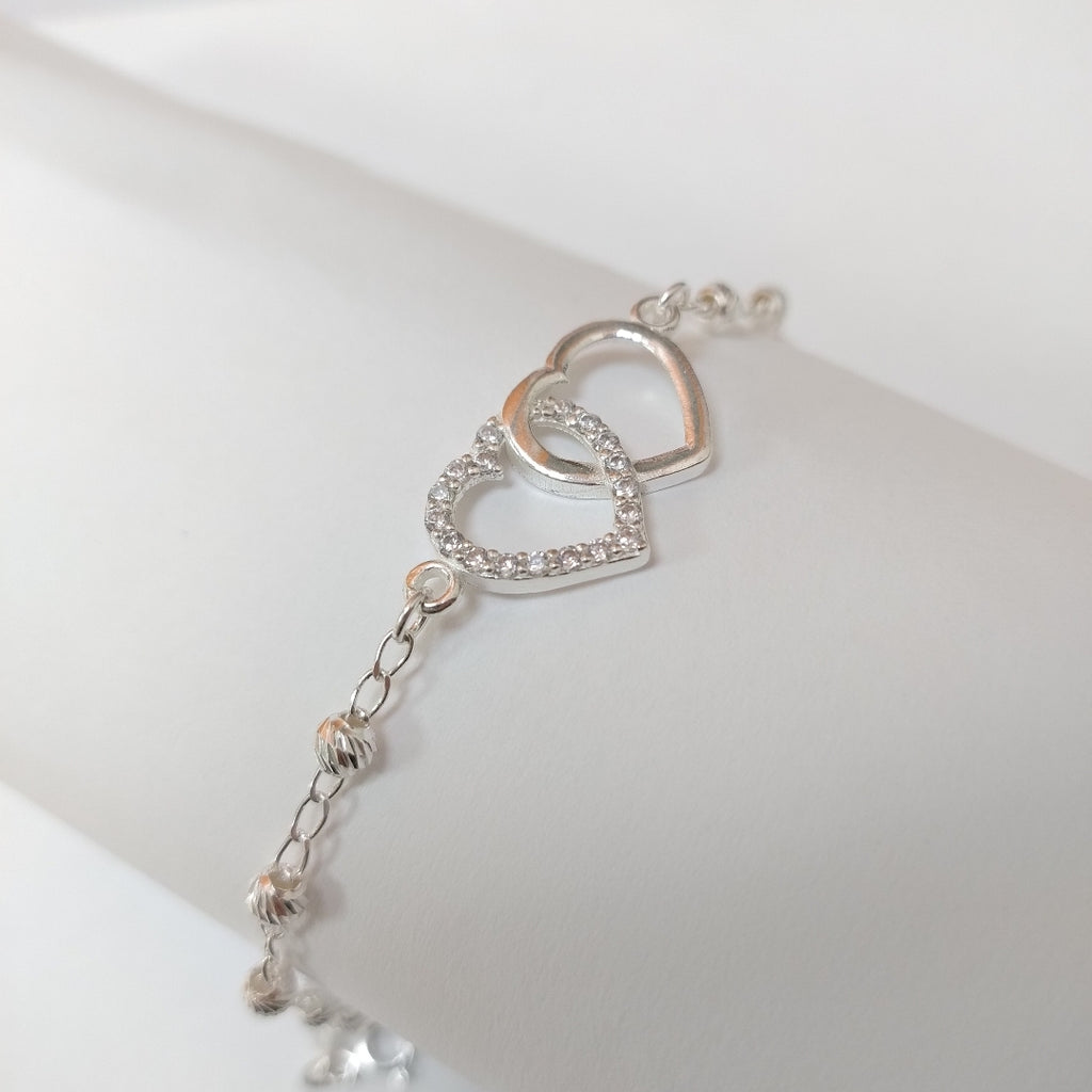 PULSERA TEJIDO TEJIDO ESPECIAL PLATA .925 18 CM 4 GR (NUEVO)