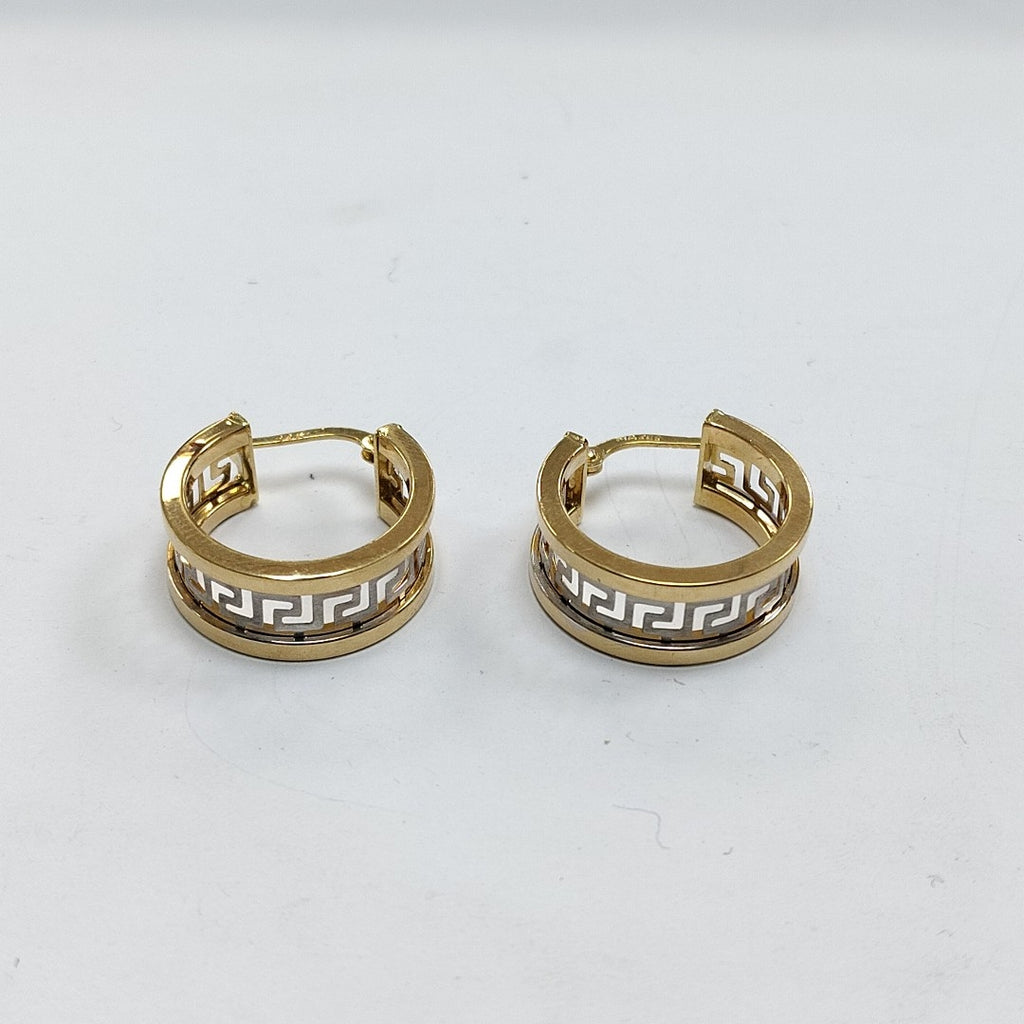 ARRACADAS PAR ORO 14 K 3.3 GRMS (SEMINUEVO)