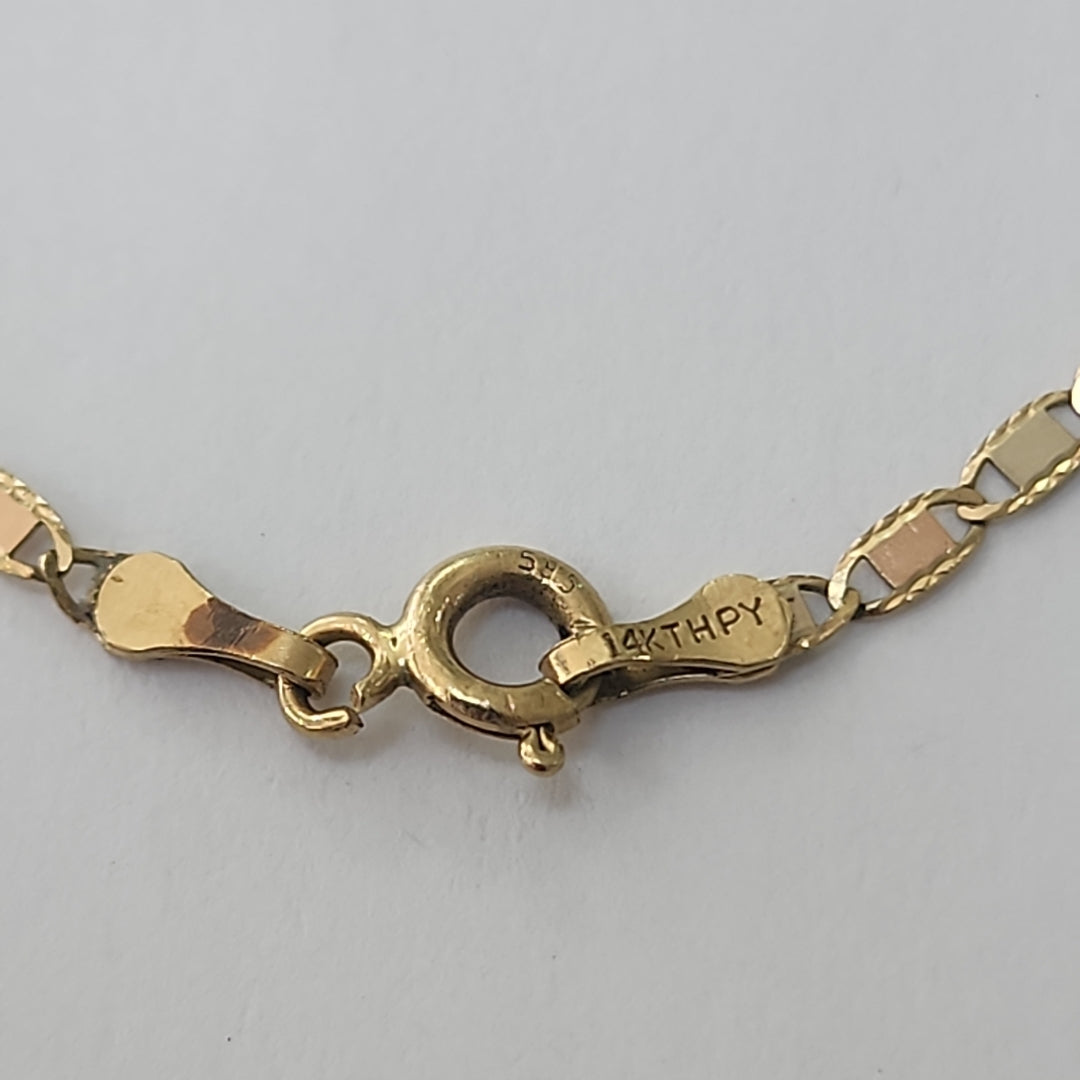 CADENA ORO 14 K 2.1 GRMS (SEMINUEVO)