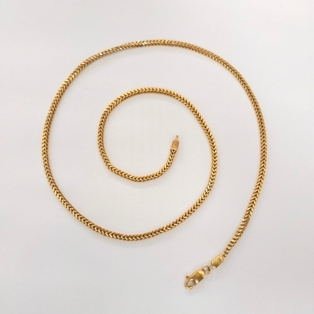 CADENA ORO 21 K 27 GRMS (SEMINUEVO)