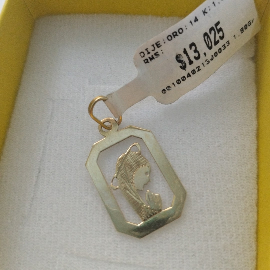 DIJE ORO 14 K 1,90 GRMS (SEMINUEVO)