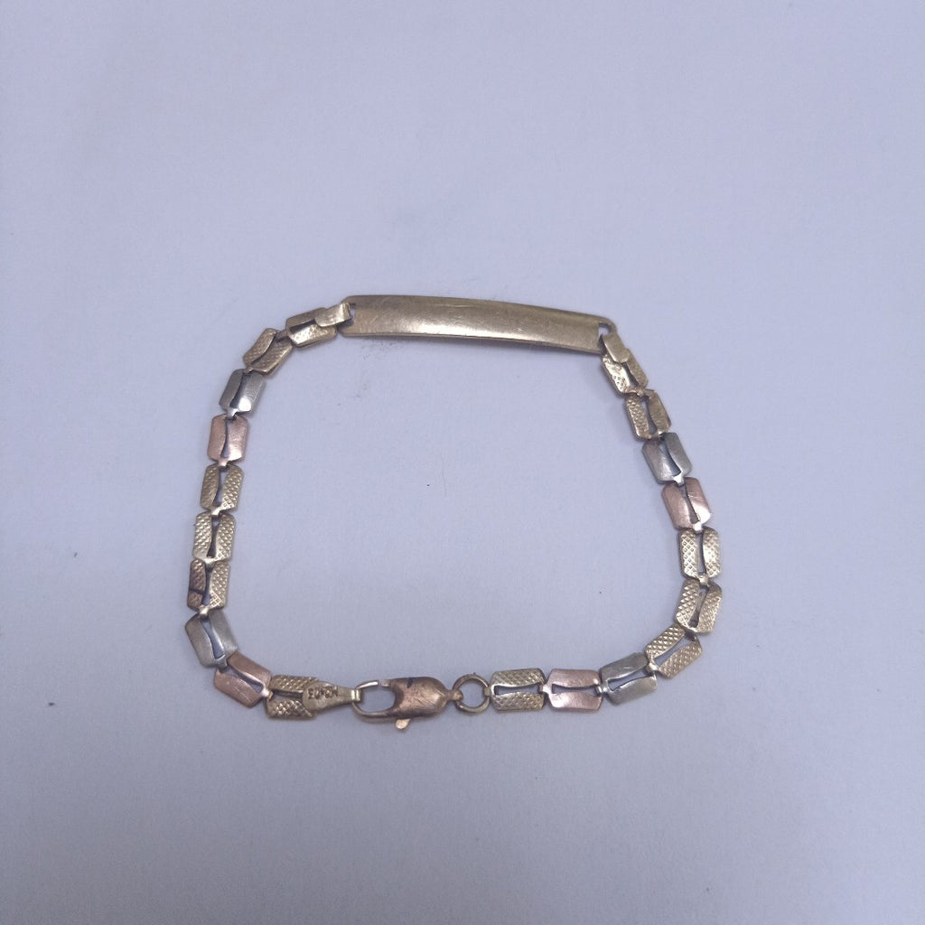 ESCLAVA ORO COMBINADO 14 K 4.6 GRMS (SEMINUEVO)