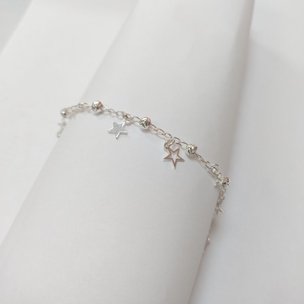 PULSERA TEJIDO ESPECIAL PLATA .925 18 CM 3.1 GR (NUEVO)