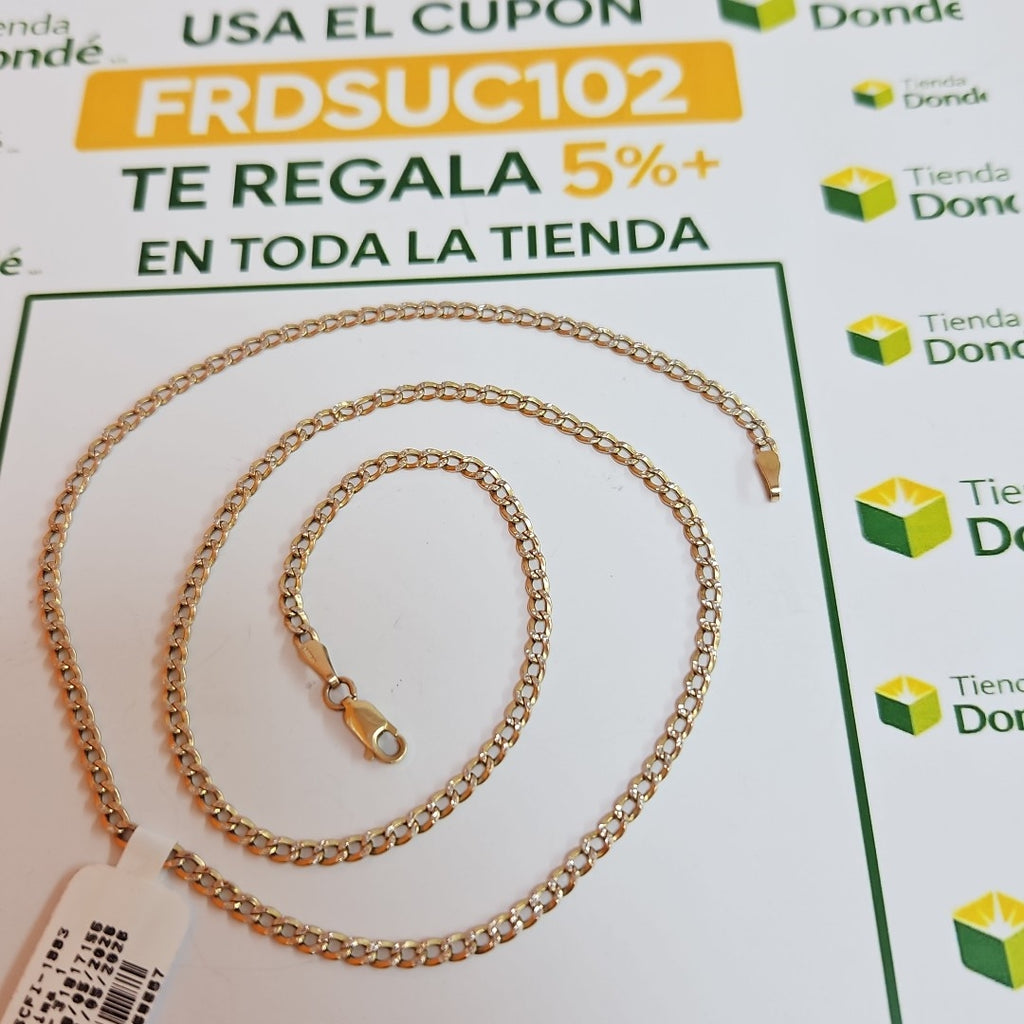 CADENA ORO 14 K 4,60 GRMS (SEMINUEVO)