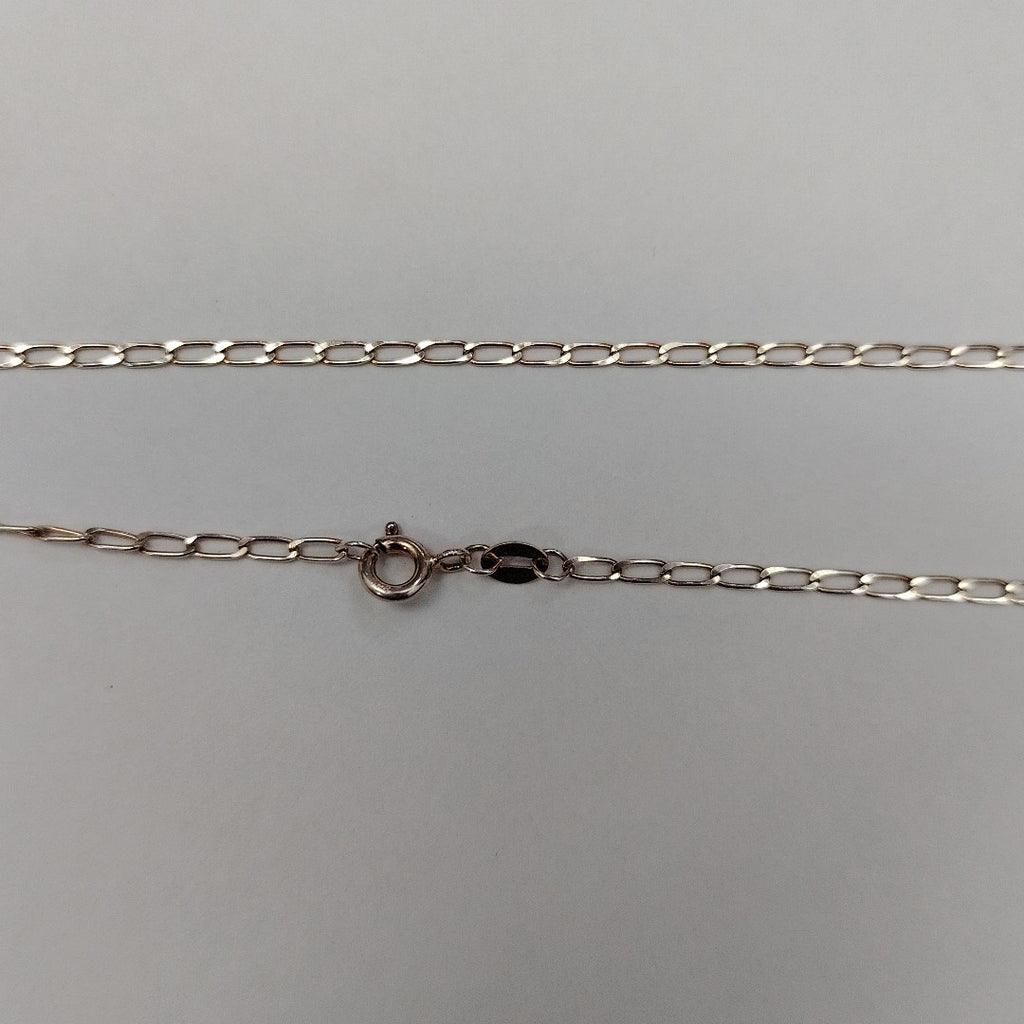 CADENA TEJIDO ESLABONES PLATA .925 50 CM 2.6 GR (NUEVO)