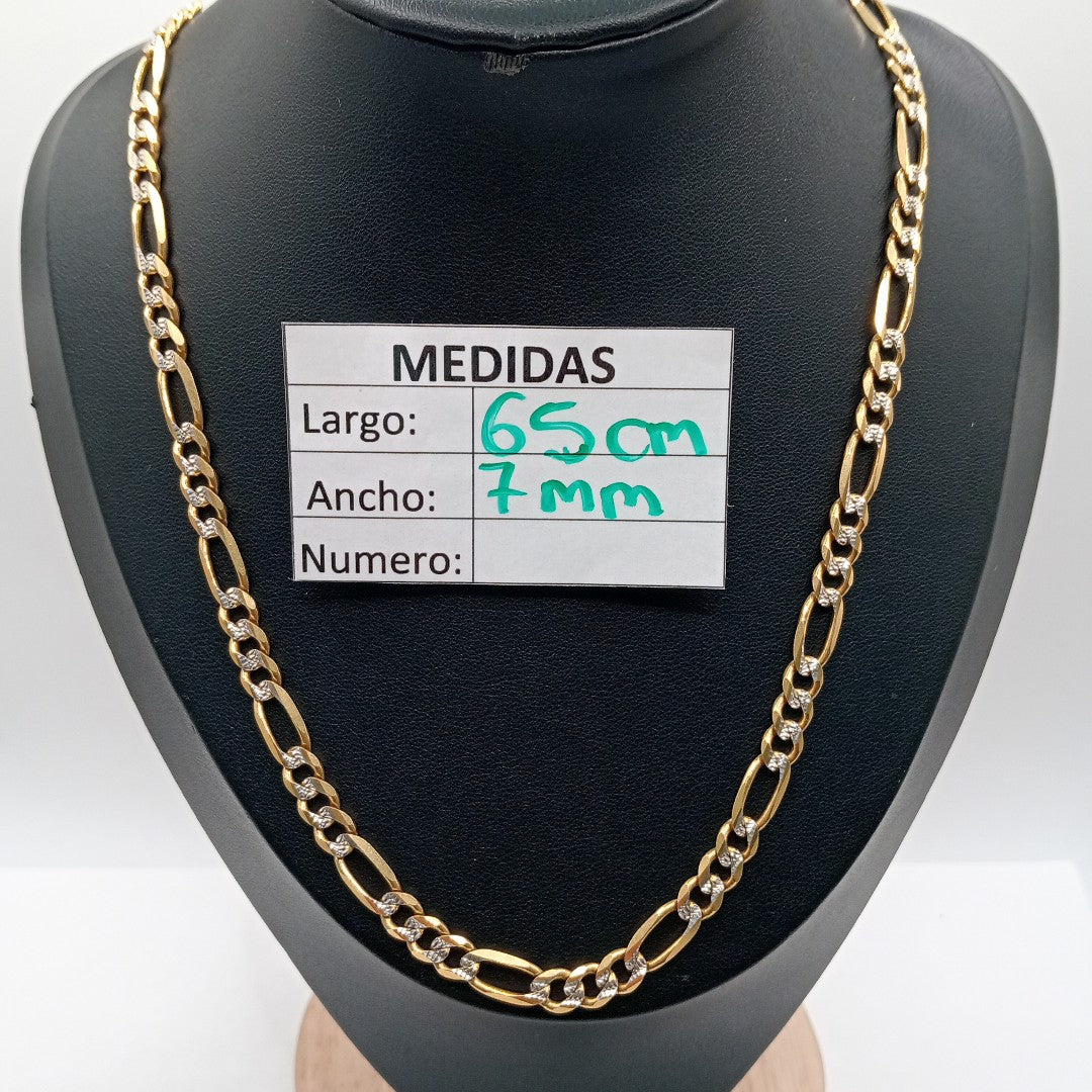 CADENA ORO,RODIADO 10 K 28,90 GRMS (SEMINUEVO)