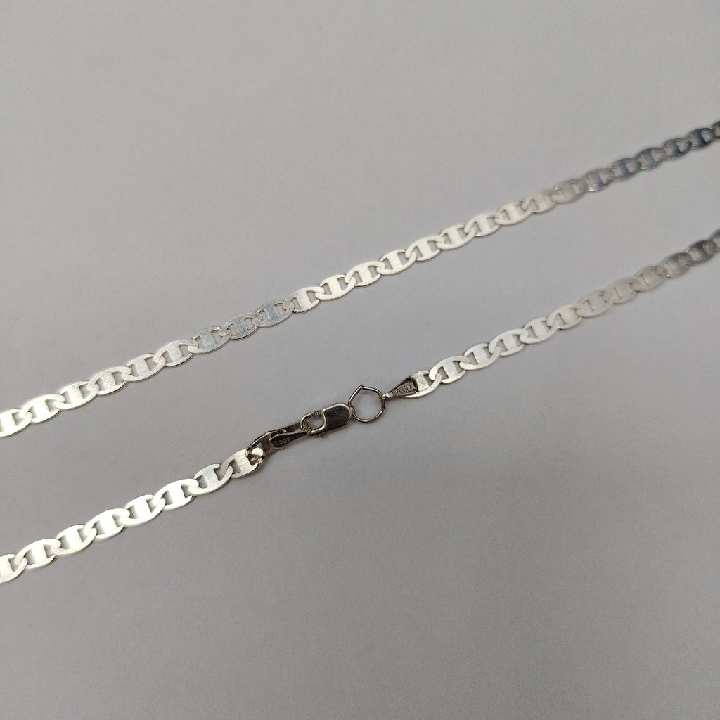 CADENA TEJIDO GUCHI PLATA .925 60 CM 9.1 GR (NUEVO)