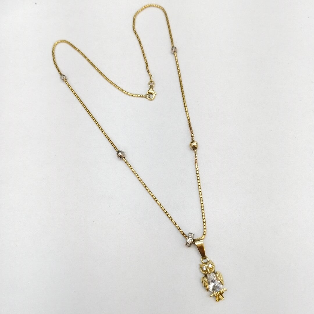 COLLAR ORO, ORO COMBINADO 10 K 7.6 GRMS (SEMINUEVO)