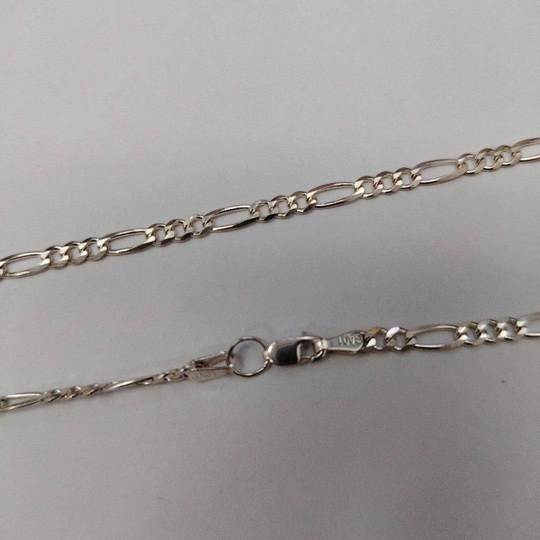 CADENA TEJIDO 3X1 PLATA .925 55 CM 7.4 GR (NUEVO)
