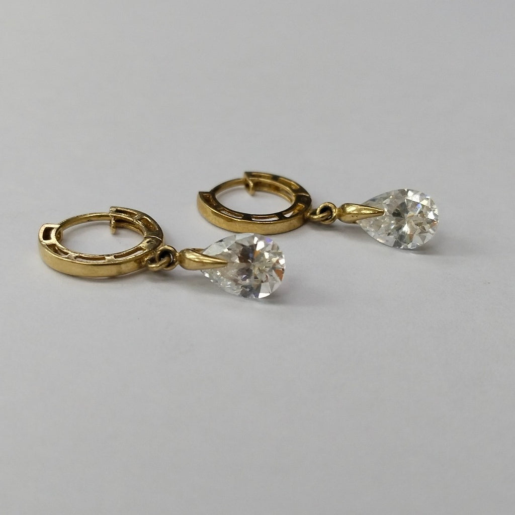 ARRACADAS PAR ORO 14 K 2,30 GRMS (SEMINUEVO)