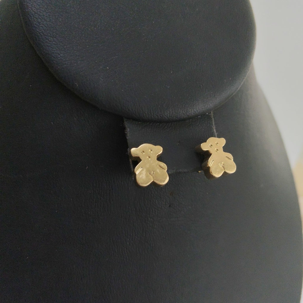BROQUELES PAR ORO 14 K 2.9 GRMS (SEMINUEVO)