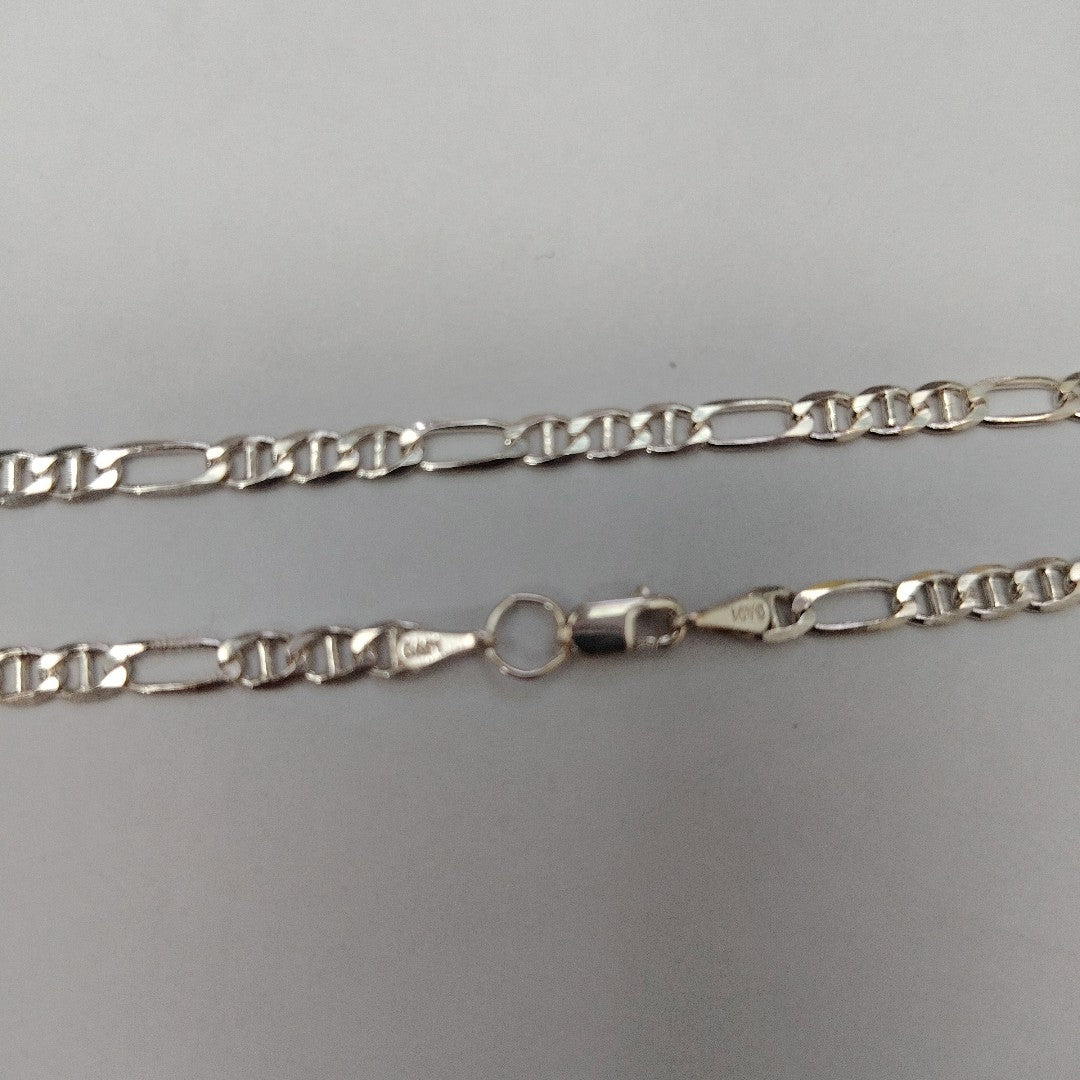 CADENA TEJIDO 3X1 PLATA .925 60 CM 8.5 GR (NUEVO)