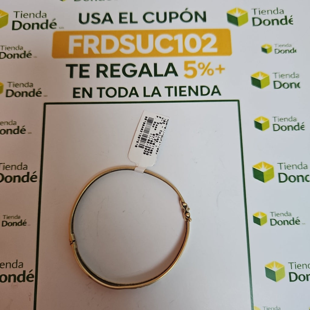 PULSERA RIGIDA ORO 14 K 9,20 GRMS (SEMINUEVO)